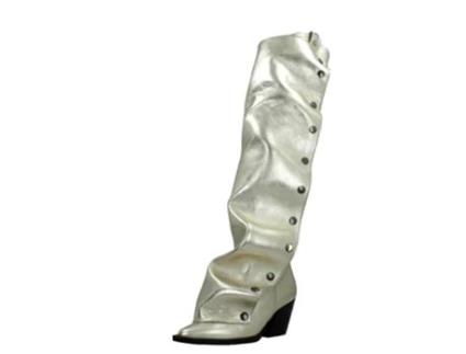 Sapatos de Mulher YELLOW Gladis Pele Dourado (41)