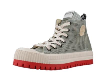 Sapatos de Mulher DUUO Col Net Tecido Verde (37)