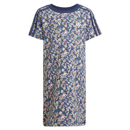 Adidas Originals Vestido Curto De Manga Curta X Liberty London Tee