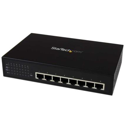 IES81000POE Switch de Rede NÃO-GERIDO Gigabit Ethernet (10/100/1000) Preto Power Over Ethernet (poe)