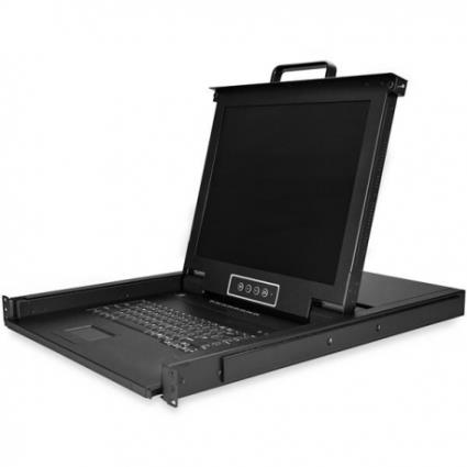 CONSOLA RACK KVM 8XVGA LCD 17