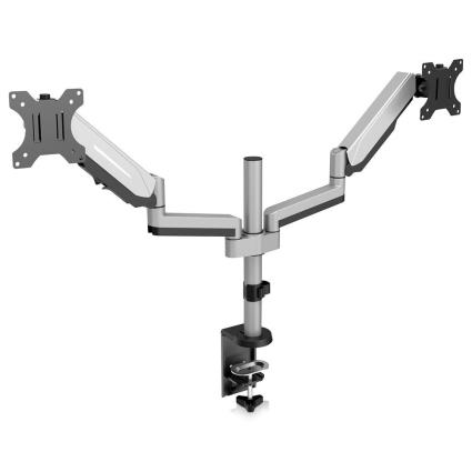 DM1DTA-1E Suporte de Mesa de Ecrãs Planos 81,3 CM (32) Garra de Fixação Prateado