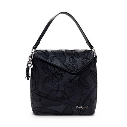 Desigual MOCHILA JOLIE JERSEY, Negro - Ref.