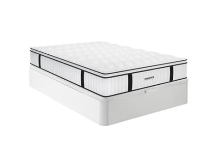 Sommier Cofre Delice DREAMEA HOTEL Tecido Branco (160x200cm)