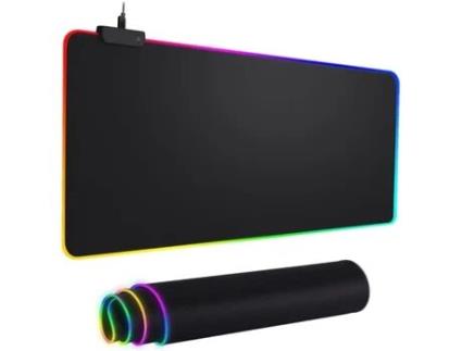 Mousepad Rgb Led Mouse Pad, Mouse Pad Grande, Led E Mouse Pad Grande CHRUI  (900*400*4Mm)