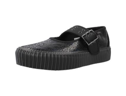 Sapatilhas de Mulher VANS Mary Jane Creeper Tecido Preto (37)