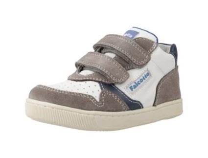 Sapatos de Criança FALCOTTO Klip Vl Pele Branco (25)