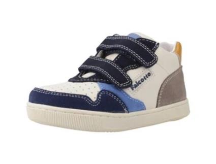 Sapatos de Criança FALCOTTO Klip Vl Pele Cinzento (22)