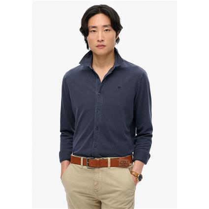Superdry Camisa De Manga Comprida Vintage Destroy Pique