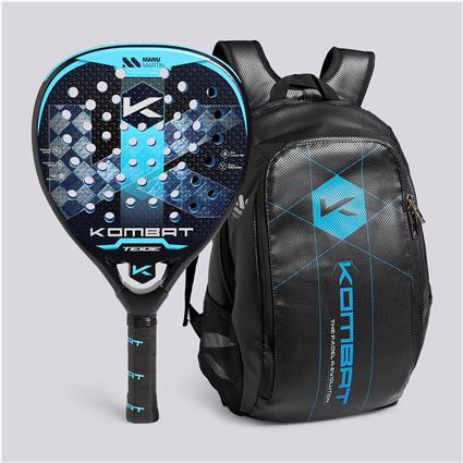 Kombat Teide - Azul - Raquete + Mochila Padel tamanho UNICA