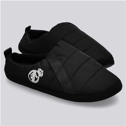 Pantufas Real Madrid - Preto - Chinelos Casa Mulher tamanho 39