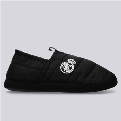 Pantufas Real Madrid - Preto - Chinelos Casa Mulher tamanho 39