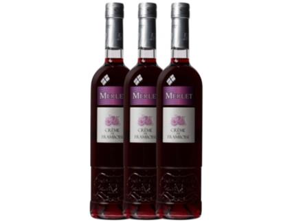 Licores Merlet Framboise 70 cl (Caixa de 3 unidades)