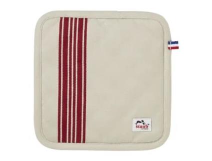 Conjunto de Bases para Panelas 21 Cm X / 2-Pçs Vermelho Cereja French Line STAUB