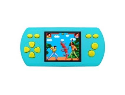 Consola Retro Console De Jogos Portátil Ok315 Jogo De Quebra-Cabeça Tela Colorida Retro 2,2 Polegadas—Azul Verde