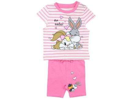 T-Shirt de Criança PERNALONGA Rosa (XS)