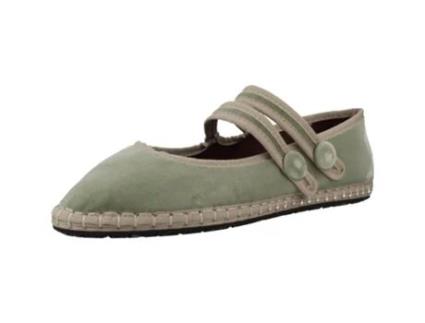 Sapatos de Mulher FLABELUS Antoine Tecido Verde (37)