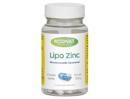Lipo Zinco 60 Cápsulas MEDNAT NUTRIÇÃO
