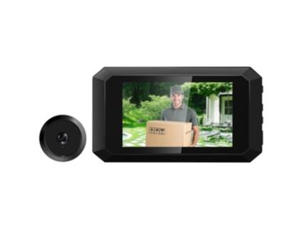 ESCAM C23-G 2 Mp 3 97 Polegadas Preto Olho Mágico Digital