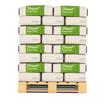 Frassor Insect Frass (50x 1000 kg – para 10.000 m2) - Organifer