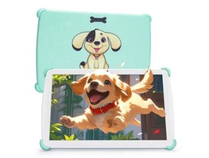 Tablet infantil R16, 10.1 polegadas, 1280800, 464GB, câmera dupla, autonomia de 7 horas