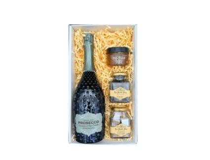 White box Prosecco DOC 75 cl- Citrus honey - Calissons - Chocolate almonds