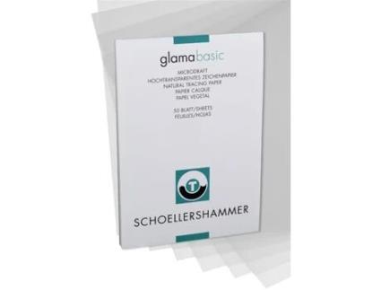 Bloco de Papel de Desenho SCHÖLLERSHAMMER Din A3 Altamente Transparente