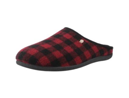 Sapatos de Homem HOT POTATOES Savannah Tecido Vermelho (40)