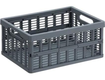 Caixa Dobrável NHG Pp 3 5 Litros Cinza