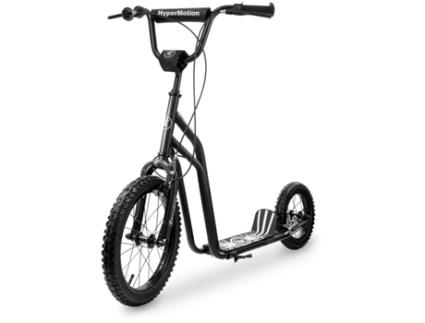 Scooter Viva 16” Carga 50 kg Estrutura de Aço Sólido Altura Ajustável 88-92 Cm Grandes Rodas Infláveis HYPERMOTION