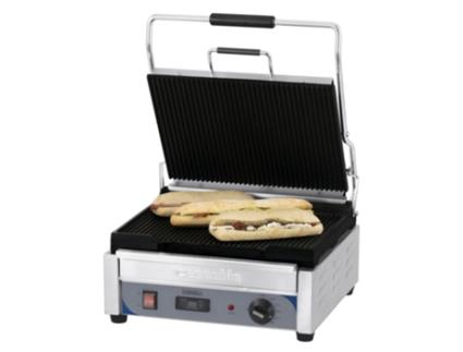 Panini Grill Grand Premium ranhurado com temporizador Cgprrgpt CASSELIN