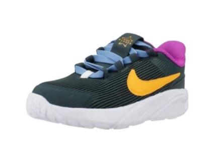 Sapatos de Criança NIKE Star Runner Verde (23.5)