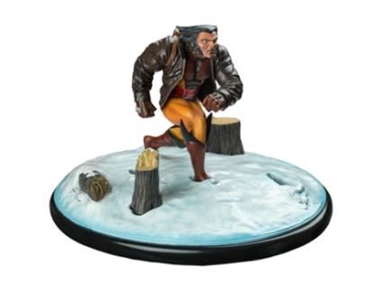 Figura Diamond Select Toys X-MEN Wolverine na Neve Estátua de Resina