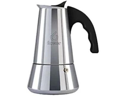 Cafeteira KAUFGUT Miss Conny Aço Inoxidável Compatível com Indução Cabo Antiderrapante