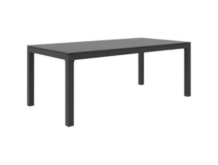 Mesa de Jantar para Pátio VERMOBIL Tavolo Da Esterno Ex18090 Bcu Extia Branco Goffrato