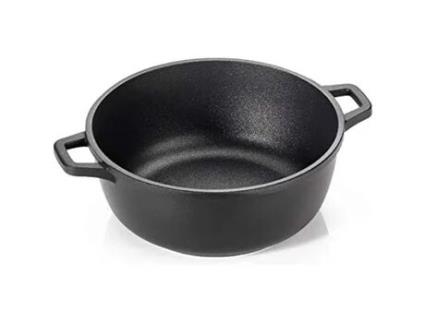 HOME Panela Antiaderente Fus Ex/Chef 2 Alças 24 Cm Cozinha