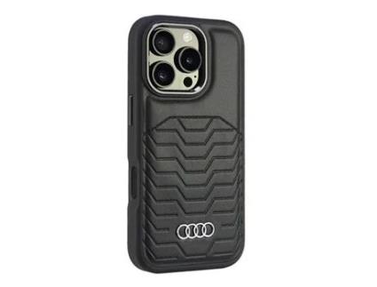 Capa para iPhone 16 Pro AUDI Rígida Preto