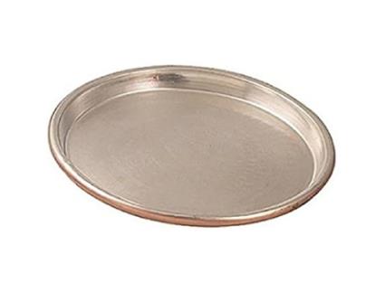 Bandeja de Cozinha em Cobre Estanhado VIGOR BLINKY Ronda Borda 3 Cm Diâmetro 40 Cm