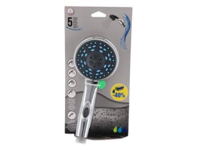 Cabeça De Chuveiro De 4 Funções Com Tampa Aquática De Cromo Anticáreo TENDANCE