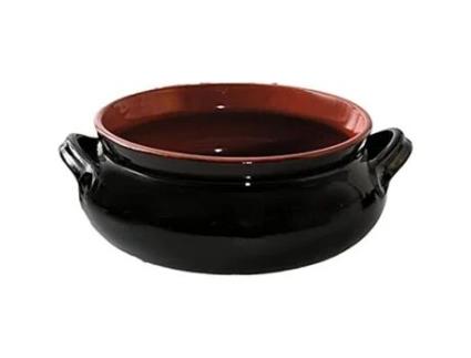 Daubière VULCANIA Redondo 24 Cm Ferro Fundido Tampa Branco Compatibilidade com Forno e Indução