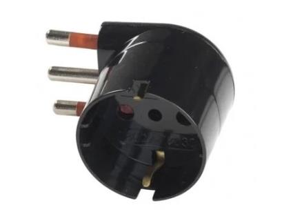 ROSI ROSI Ipw Ic215Angb Adaptador Plug 16A 250V Black Jack Angle