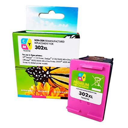 Static Control Toner Compatível Com Hewlett-packard 302xl (f6u67ae)