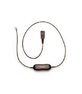 Cabo de Auricular - RJ-10 (M) Para Quick Disconnect (M) - 0.5 M