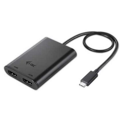 C31DUAL4KHDMI Adaptador Gráfico USB 3840 X 2160 Pixels Preto