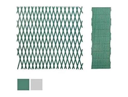 Treliça Extensível em Pvc LUKRA 4 X 1 Verde Treliça Extensível Material Pvc