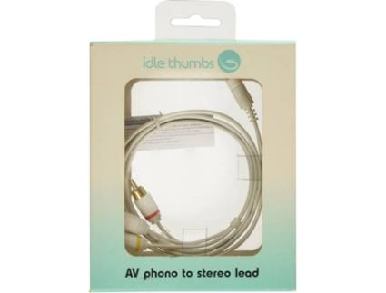 Cabo de Áudio IDLE THUMBS (Jack 3.5mm - Branco)