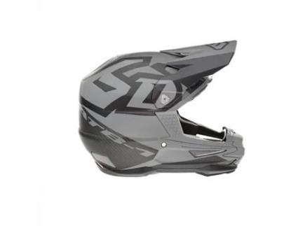 Capacete Completo Bicicleta Bmx / Mtb 6D Helmets - Atb-1 Switch Grey/Black Matte