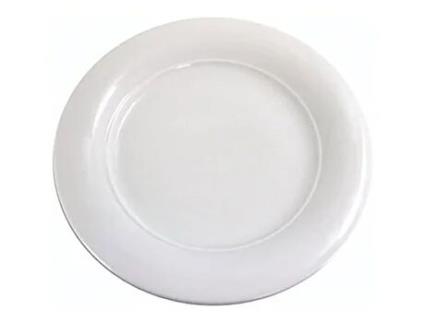 Placa Plana TOGNANA Tese Branco Cerâmica Próprio para Máquina de Lavar Louça