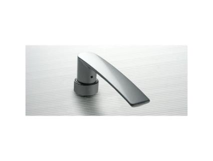 Puxador FAPIM Iris para Puxador de Janela com Mecanismo 0520 Distância Entre Centros 21 5 Mm 0500A-37 Preto