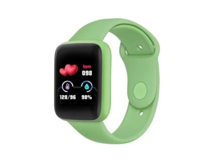 Relógio IWEAR M7 Smart & Fit com Full Touch 1.3 '' Ips Media Control / Hr / Pressão Arterial / Social Verde